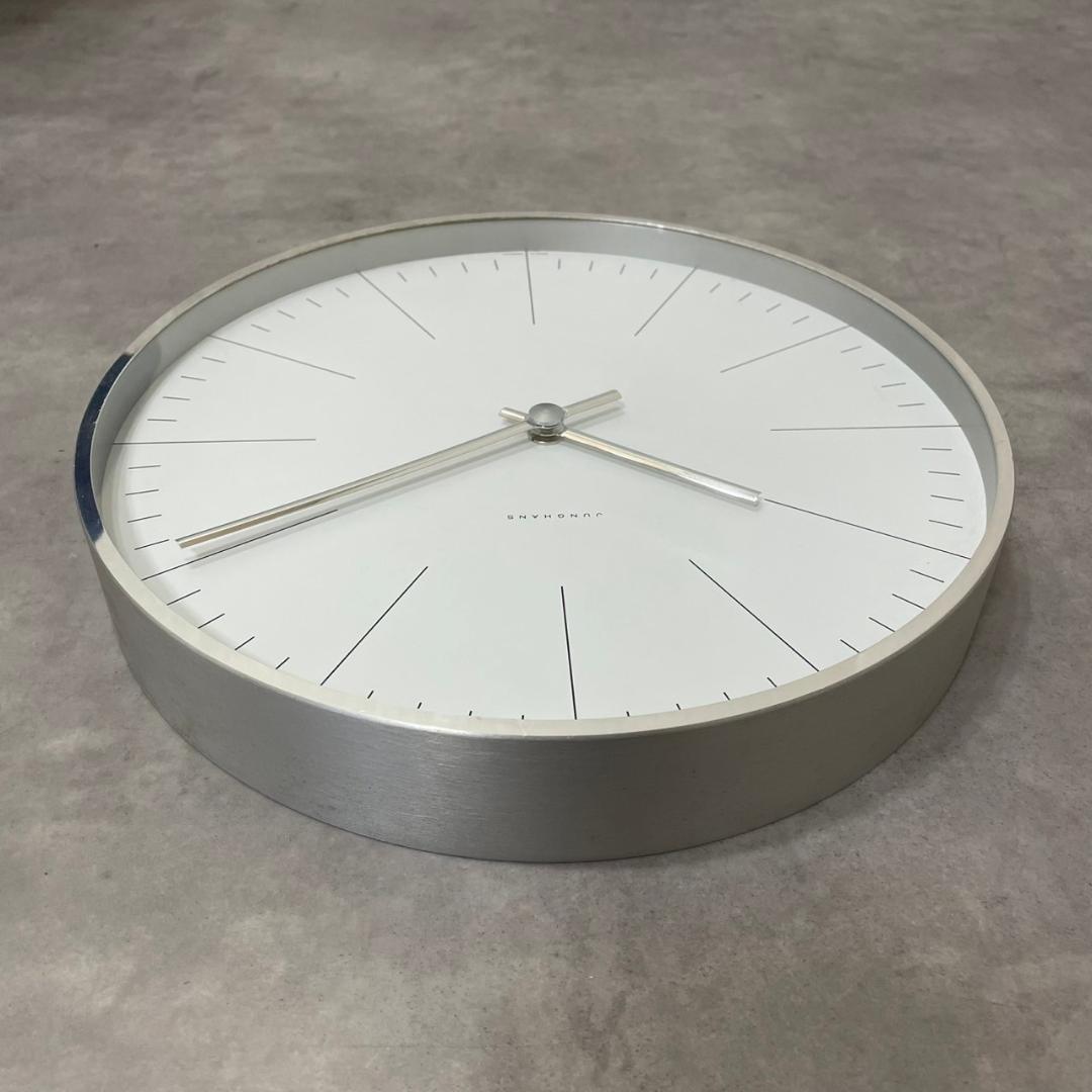 JUNGHANS ユンハンス ウォールクロック Max Bill マックス・ビル