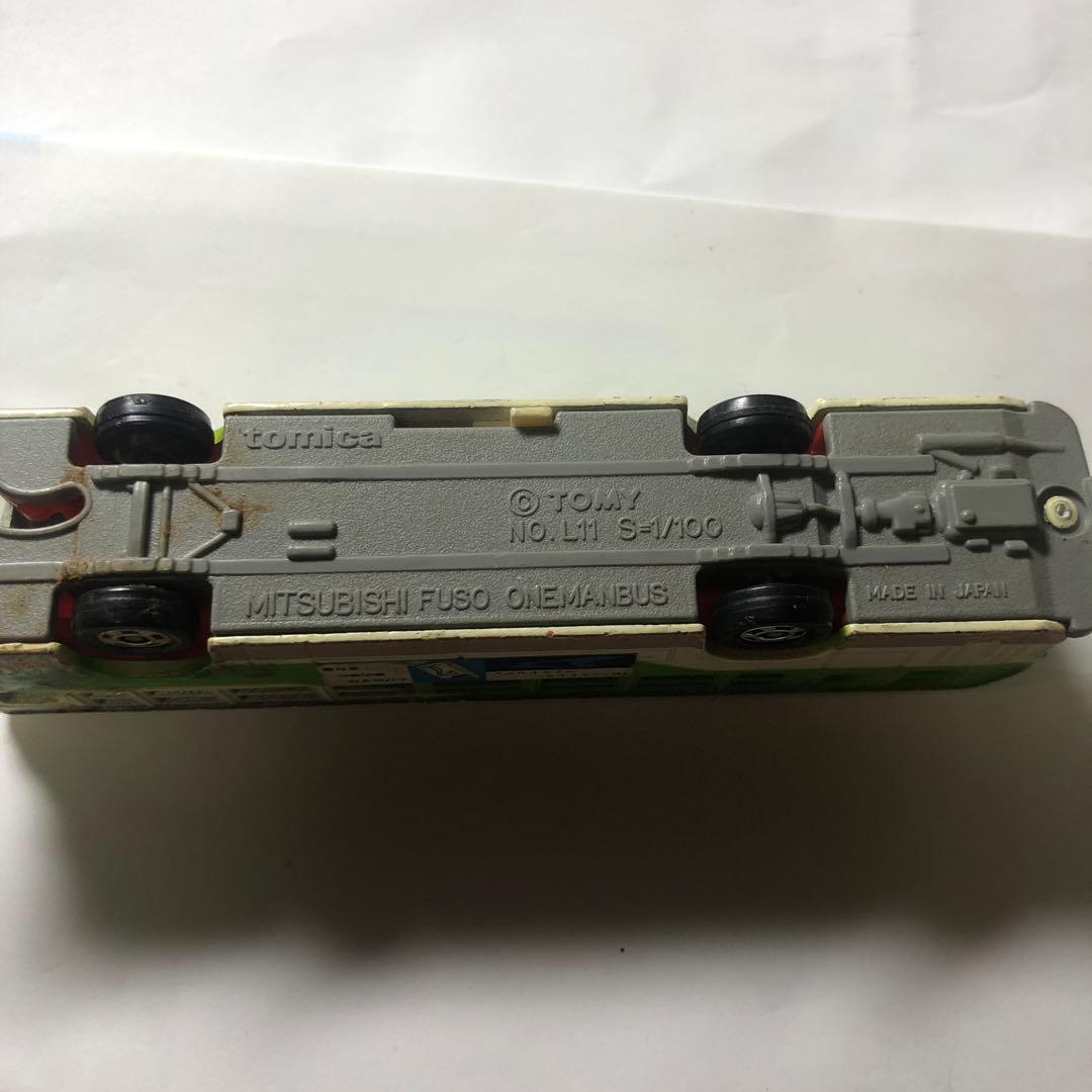 トミカミニカー　NO.L11 ミツビシ　フソウ　ワンマンバス