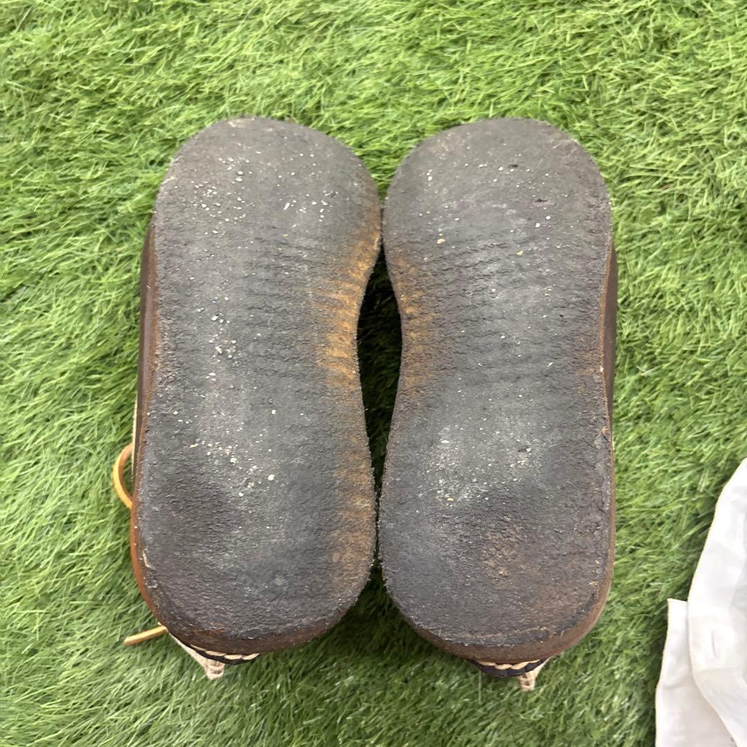 visvim CANOE MOC FOLK ハンドメイド ベージュ スエード