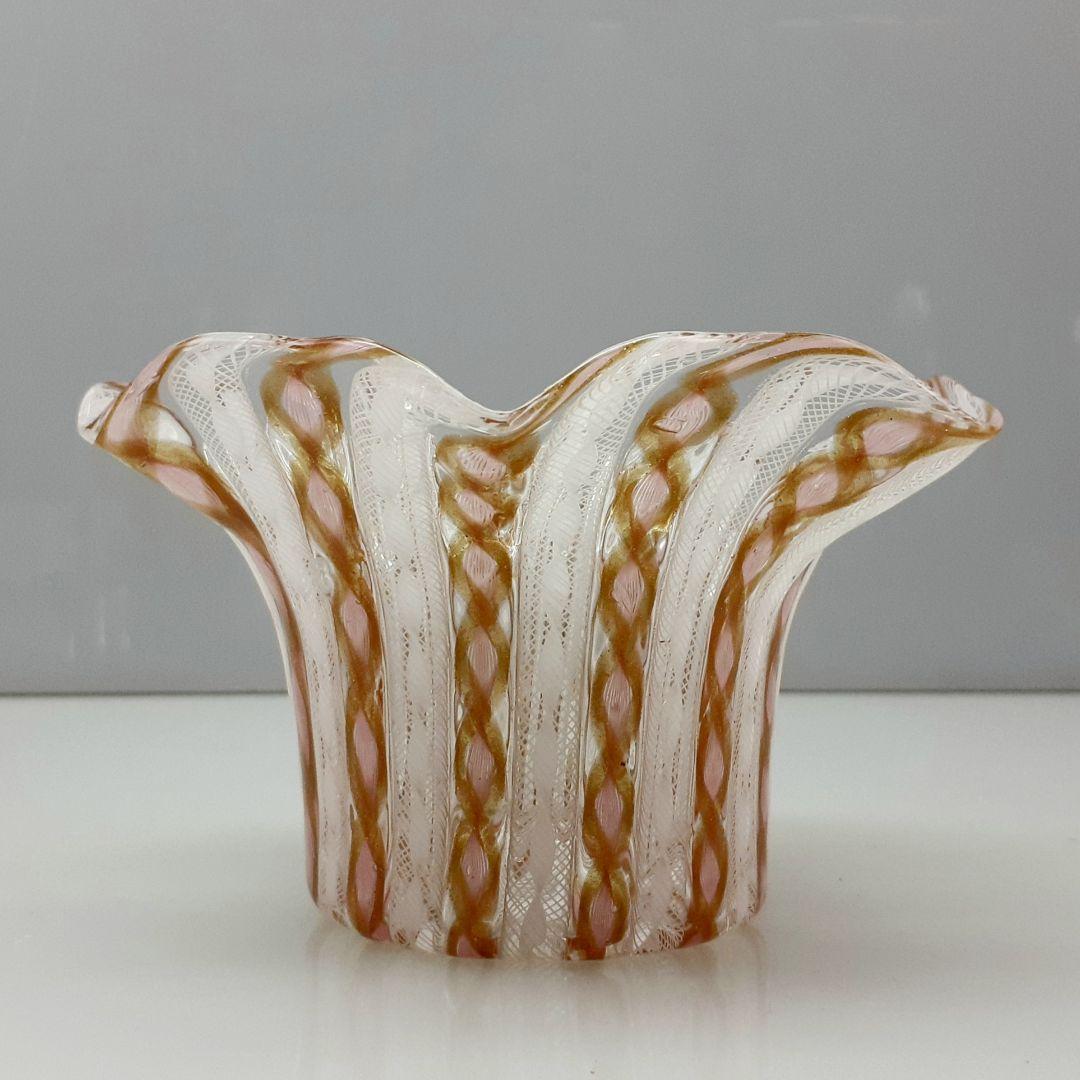 MURANO ムラノ 金彩 レース デザートカップ お碗 皿