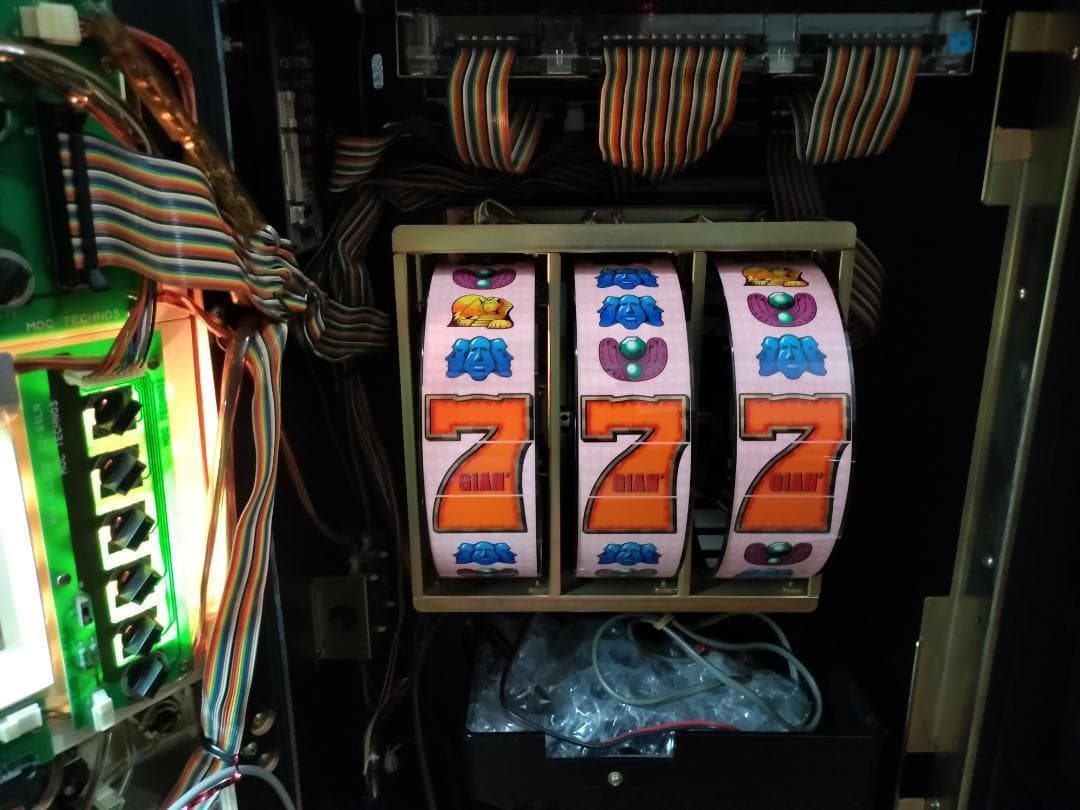 【パチスロ実機】マックスアライド★ジャイアン【不要機付】４号機・超レア