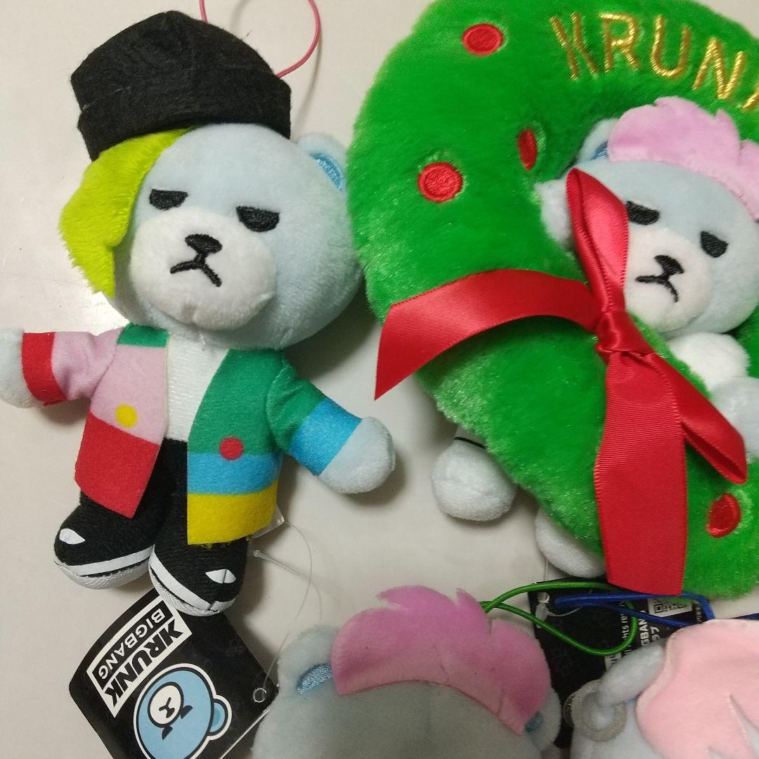 新品　BIGBANG KRUNK クリスマスリース TOP　マスコット　セット