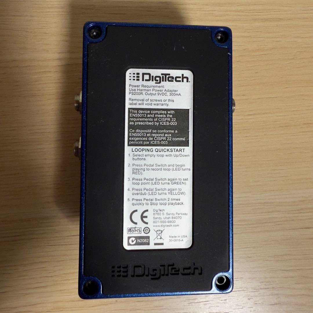 Digitech JamMan Solo ルーパー ＋ 純正AC