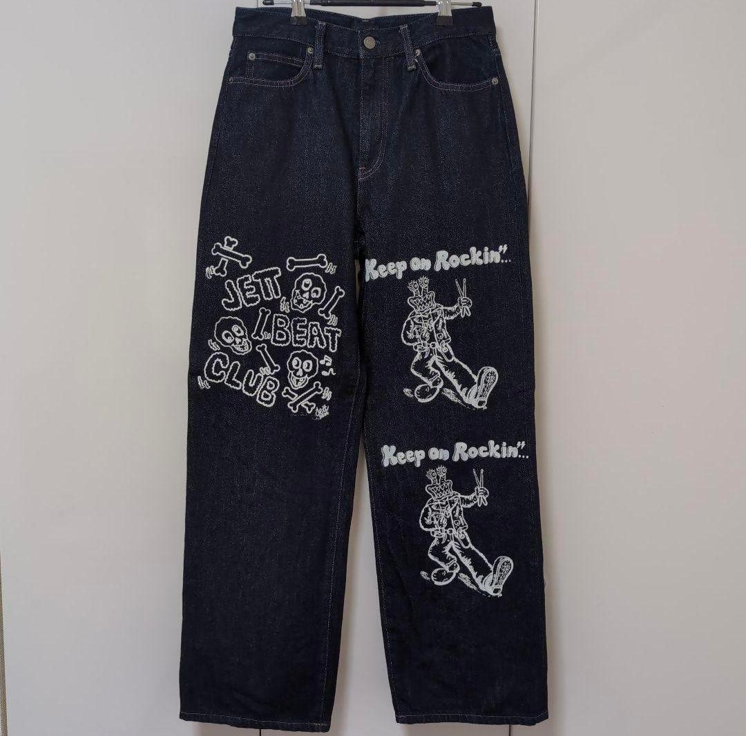 go!go!vanillas　ジェットペイントデニム