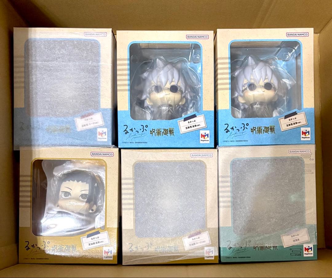 呪術廻戦　五条悟　夏油傑　伏黒恵　るかっぷ　ねんどろいど　8点