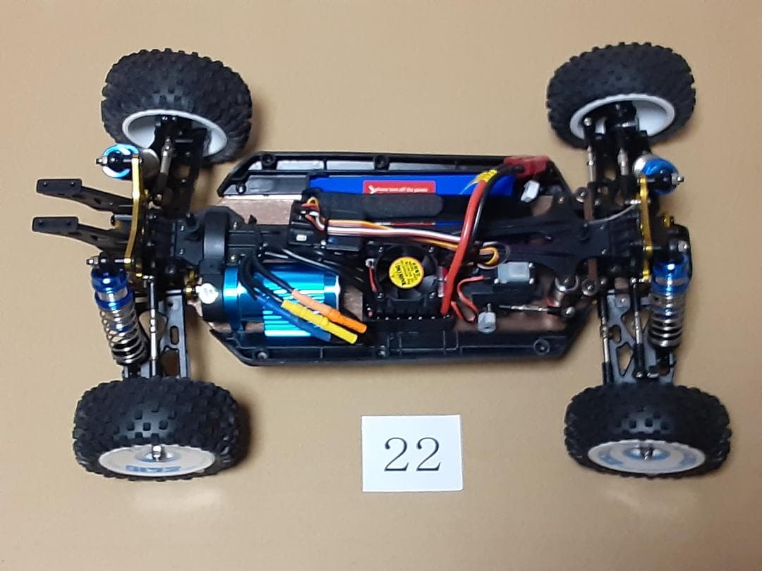 【ジャンク新品】WLtoys 124017 V8 ブラシレスモーター ㉒