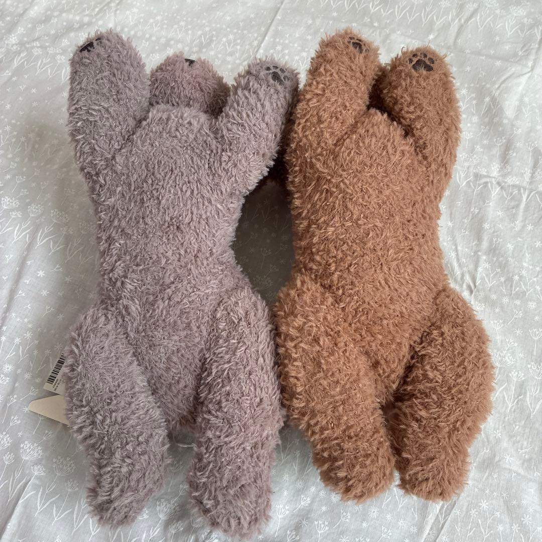 ジェラートピケ　トイプードル　ぬいぐるみ　2匹セット