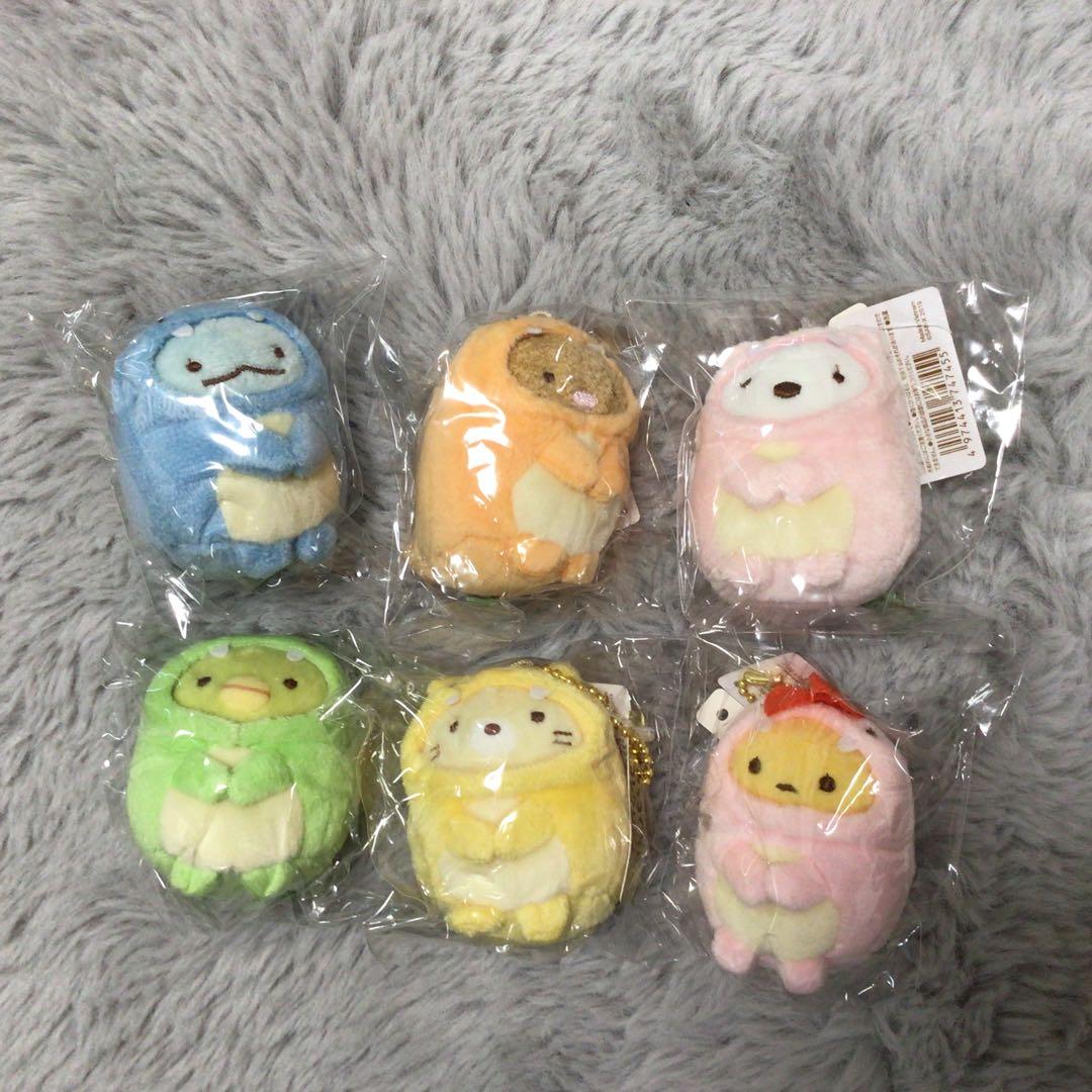 すみっコぐらし 恐竜博 きょうりゅうごっこ てのりぬいぐるみ