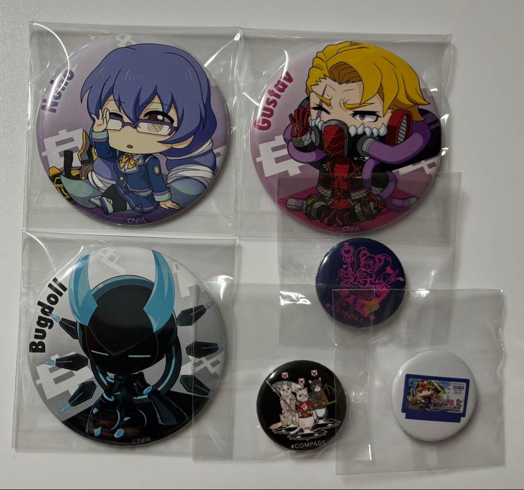 コンパス アクリルスタンド まとめ売り クリアファイル 缶バッジ コースター