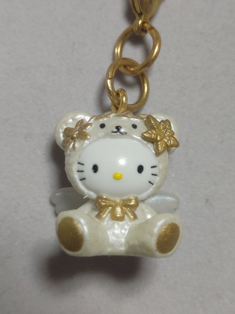 ハローキティ　2002年　エンジェルベア　ストラップ