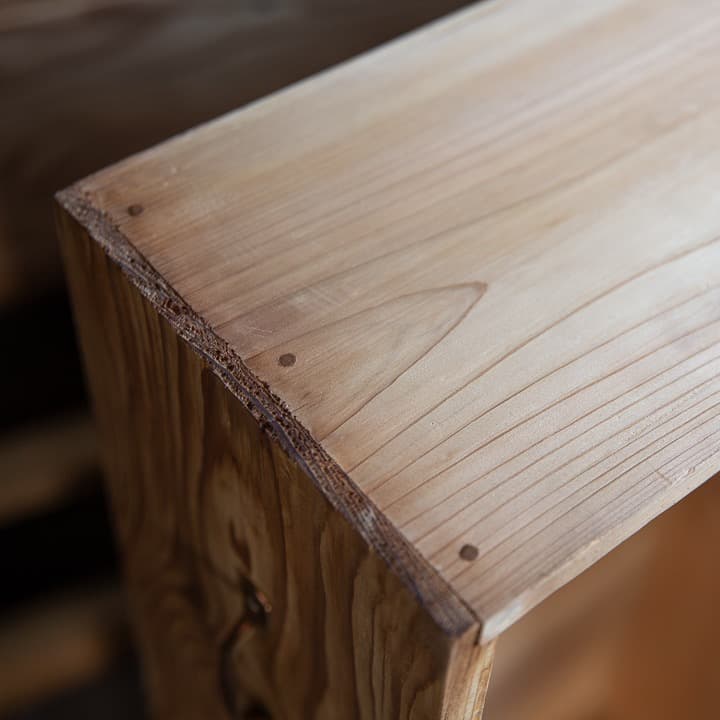 *商談中 [古家具] 木製たんす チェスト 幅820高1010奥行410 送料込