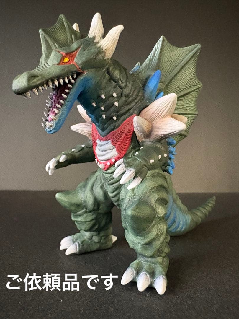 ウルトラ怪獣ソフビ　ガイリュウガ　リペイント完成品