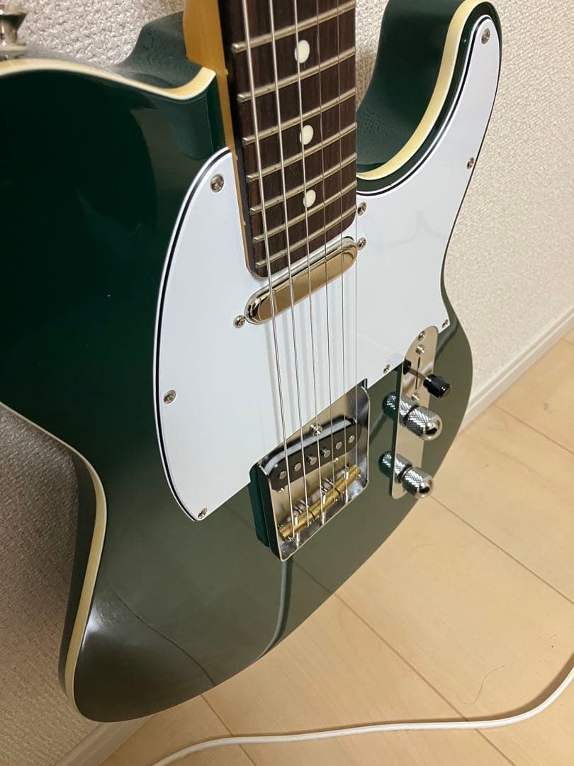 （国産）coolz テレキャスター ブリティッシュグリーン