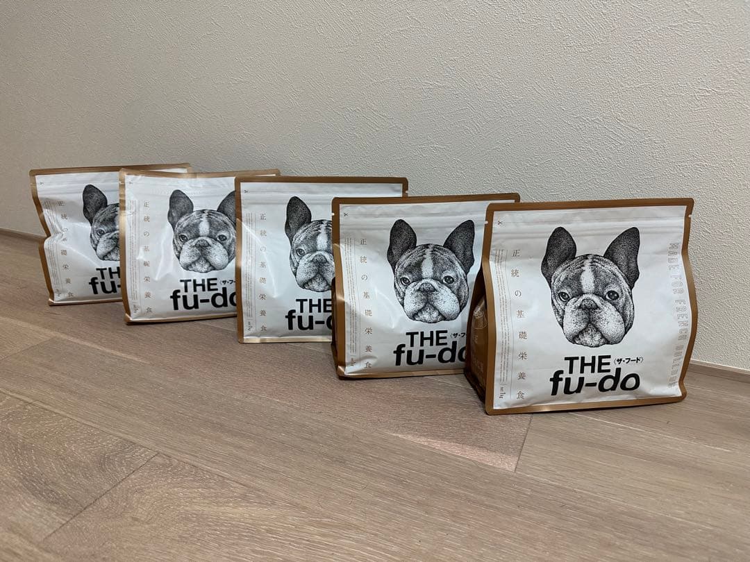 THE fu-do ザフード　5袋セット　フレンチブルドッグ　ドッグフード