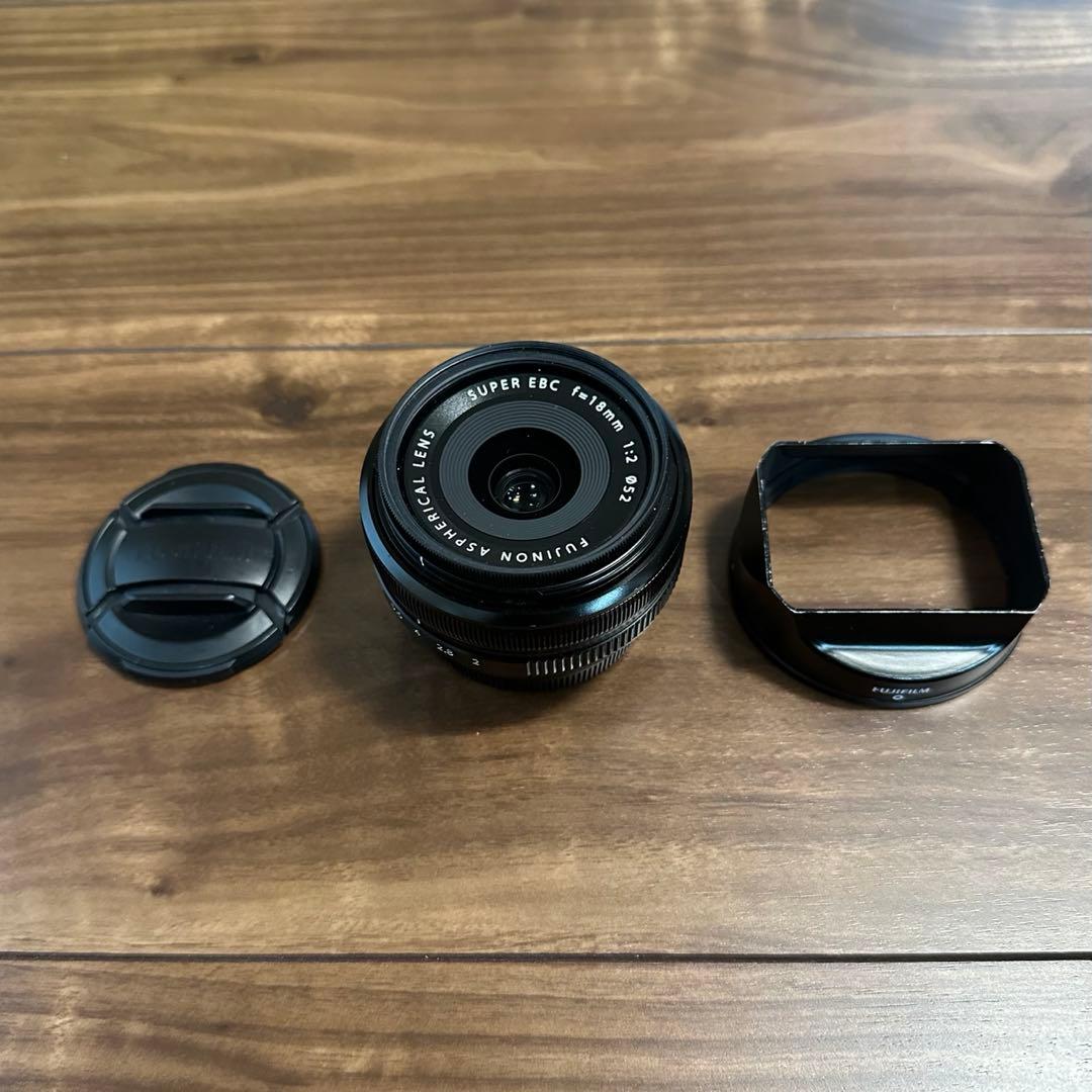 FUJIFILM XF18mm f2 R 保護フィルター付