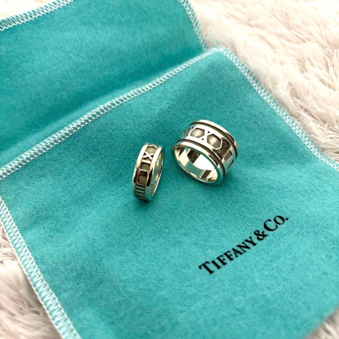 TIFFANY ティファニー アトラス ワイド リング SV925 定番　指輪