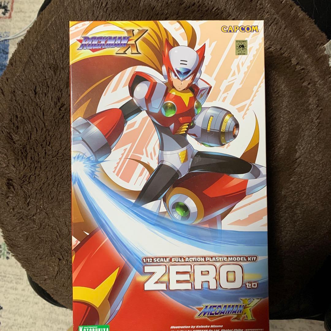 ロックマンx プラモデル　ゼロ