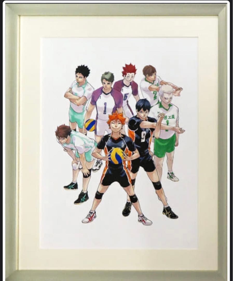 ハイキュー!!展 複製原画 連載完結記念 受注生産限定品