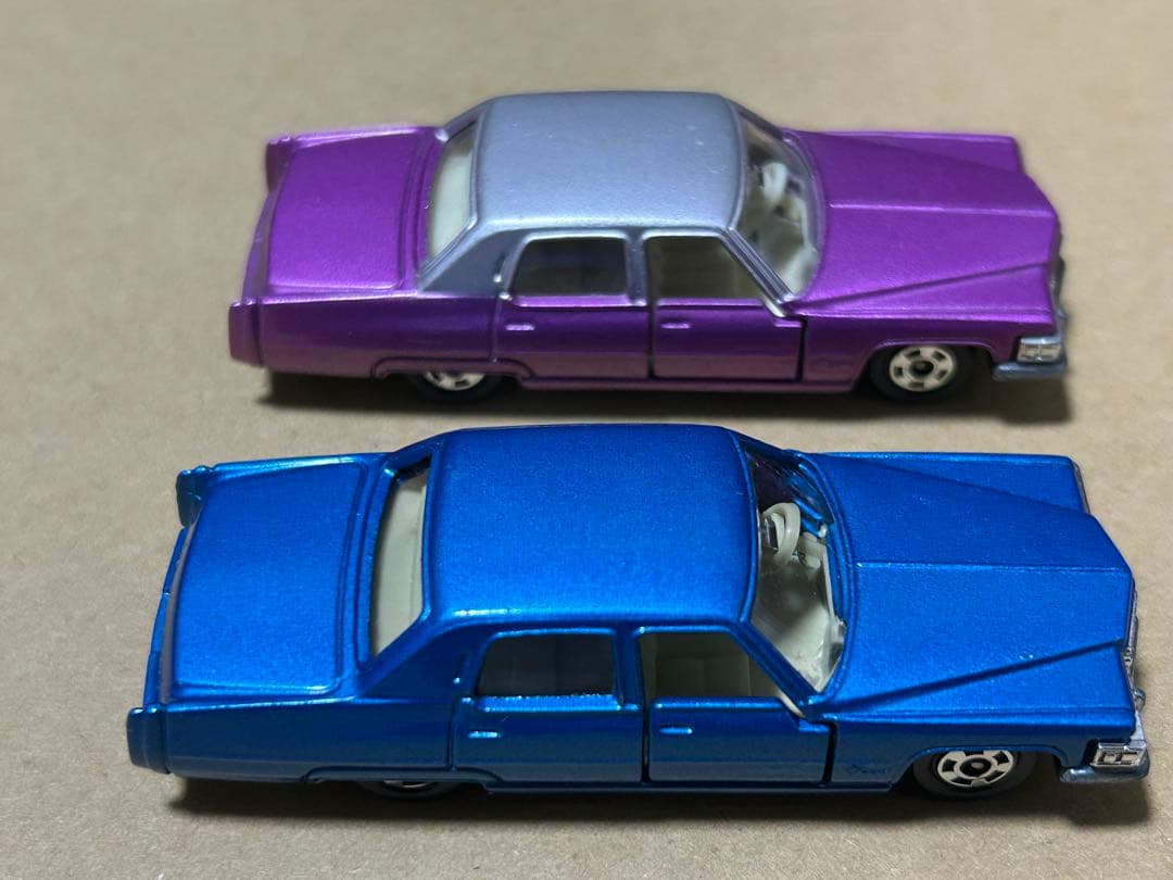 トミカ キャデラック フリートウッド ブローアム キャデラックセビル 2台セット