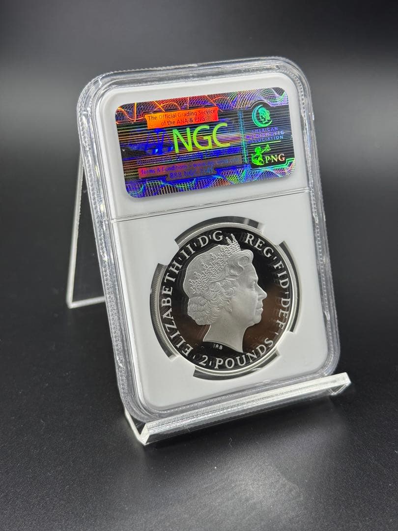 2014 イギリス ブリタニア １オンス 銀貨 PF70UC ロイヤルミント