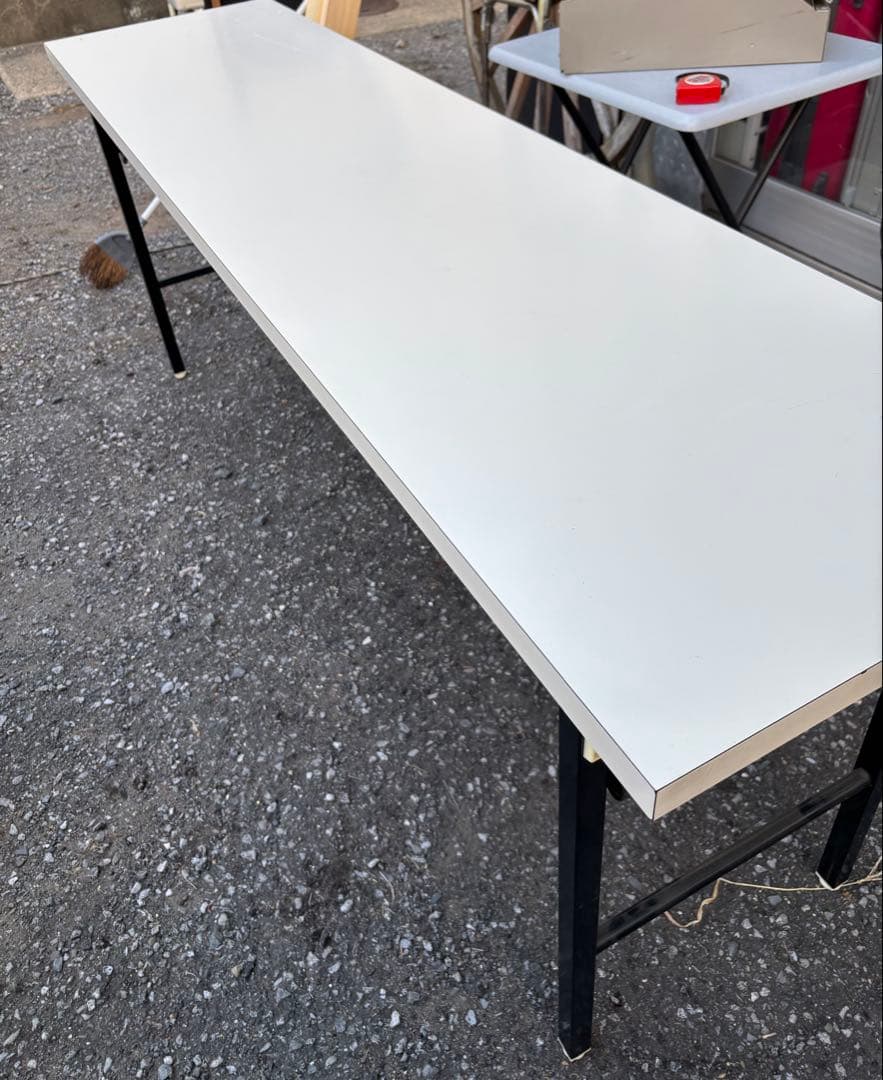 ☆大特価☆ ホワイト折りたたみテーブル