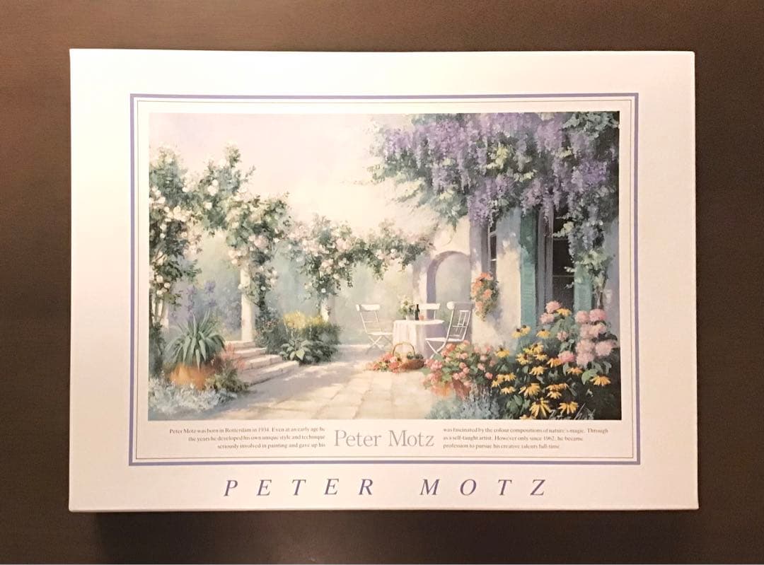 ジグソーパズル　ペターモッツ　フローラルガーデン　750ピース　廃盤希少品