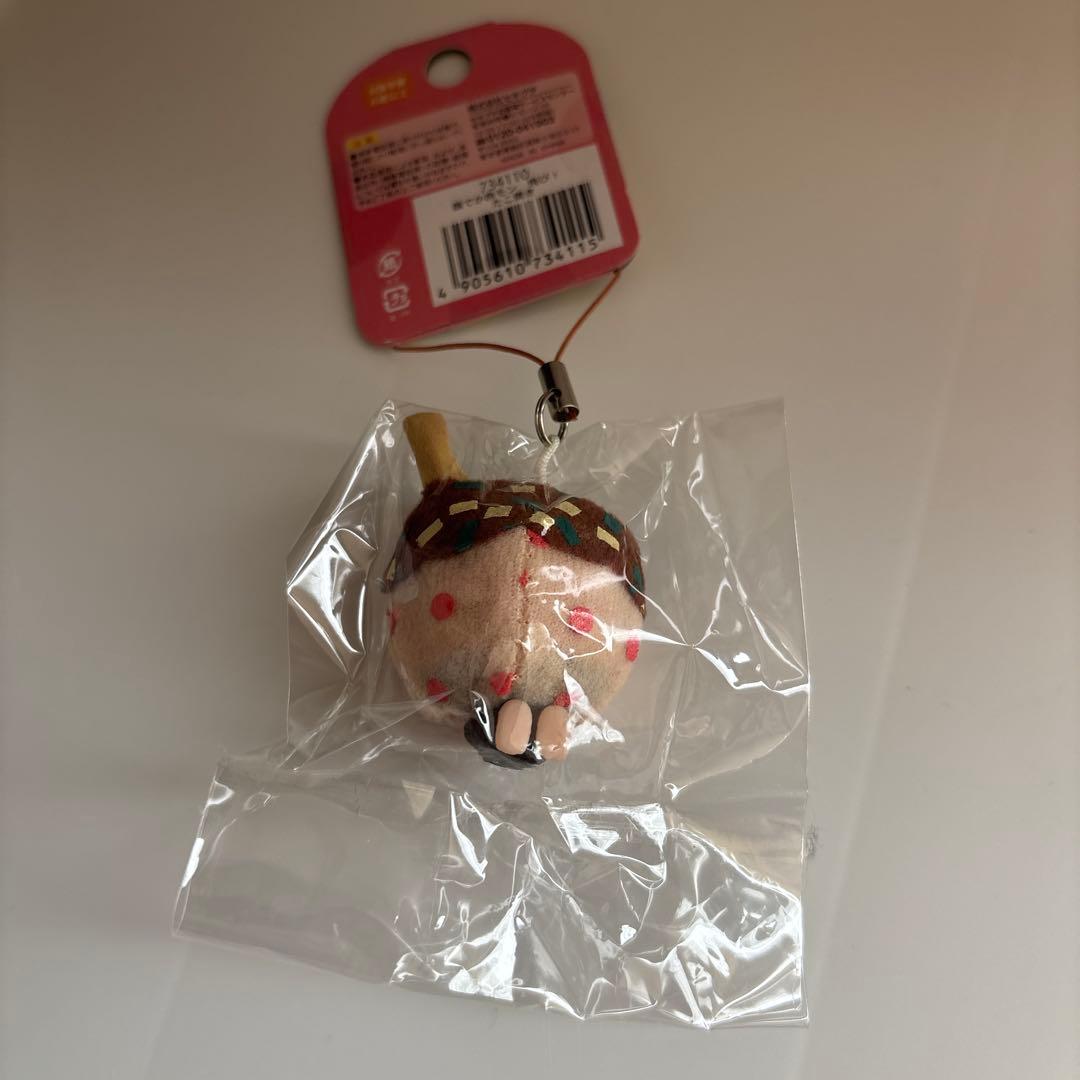 顔でか旅モン　飛び！たこ焼き　関西限定　ご当地モンチッチ　旅のみやげモンチッチ