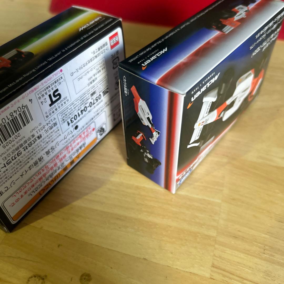 トミカ ミニカー MP4/4 No.12 No.11 ホンダマルボロマクラーレン