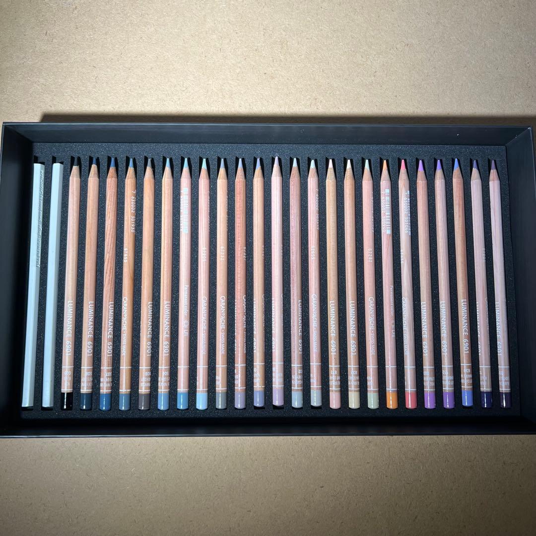 カランダッシュ ルミナンス 6901 76色➕2フルブレンダーセット