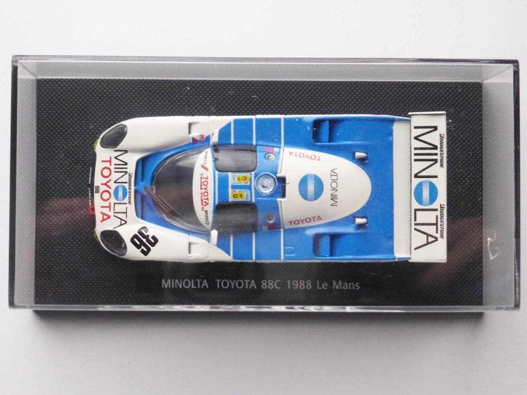 直筆サイン入り MIMOLTA TOM'S 88C LE MANS 1988