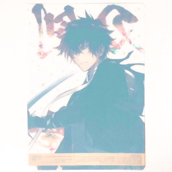 新品★刀剣乱舞【肥前忠広＆南海太郎朝尊】ファミマ★5周年★クリアポスター★セット