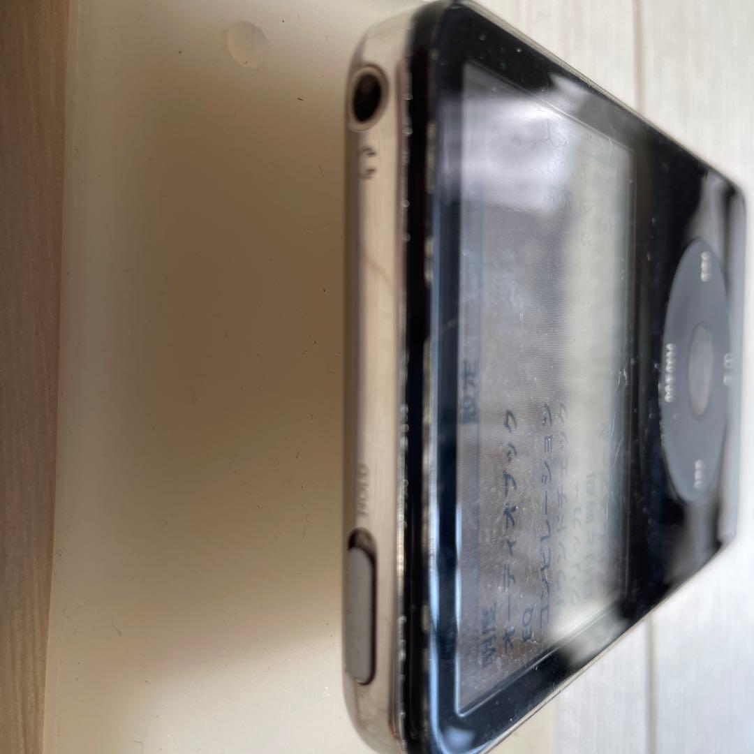 iPod Apple 第5世代 30GB ブラック 動作確認済 初期化済