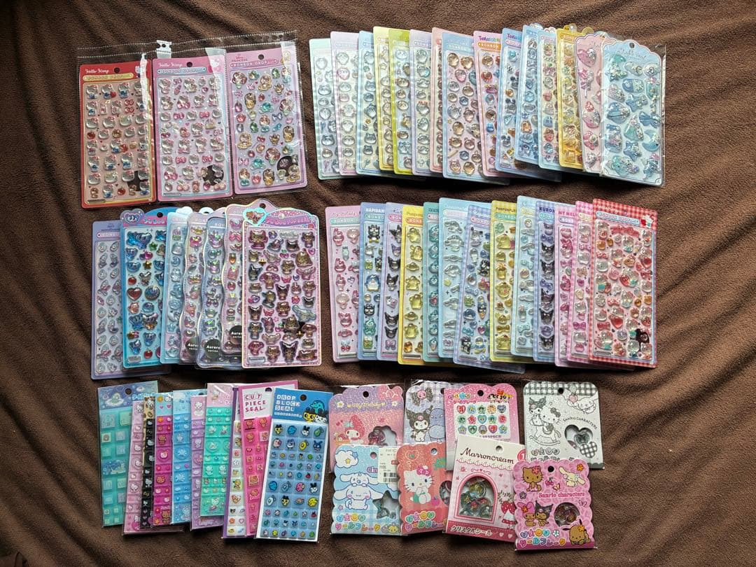 正規品　ボンボンドロップシール　タイルシール　おはじきシールなど