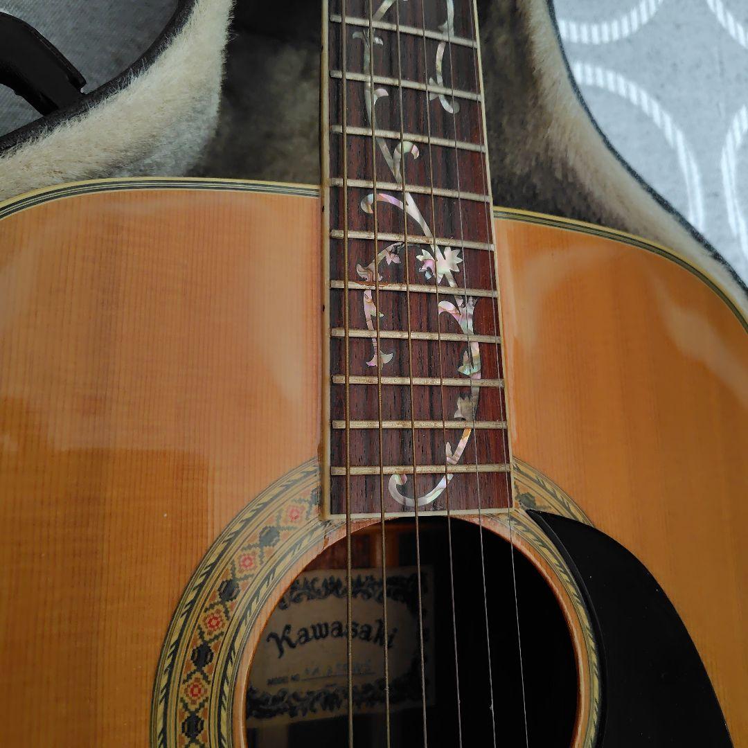 Kawasaki アコースティックギター ハードケース付き