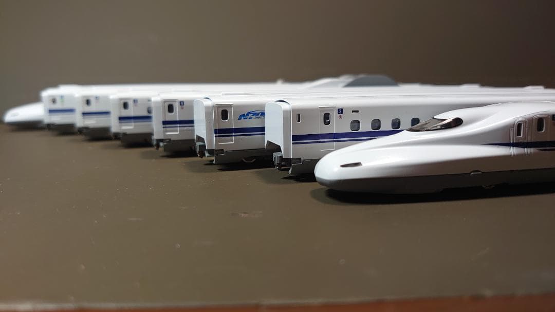 JR N700 0系東海道・山陽新幹線基本セット(全車室内灯付)※欠品あり