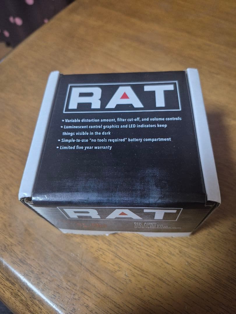 本日限り値下げ中‼️ 12,000円→10,000円 RAT ギターエフェクター