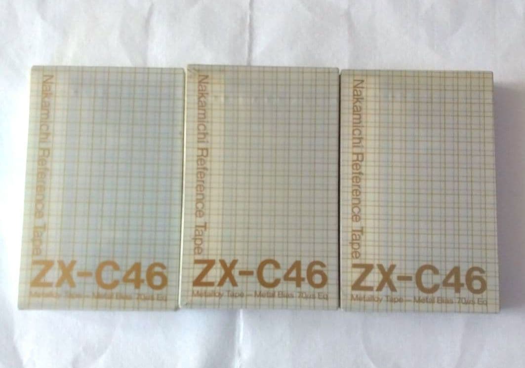 Nakamichi ナカミチ ZX-C46 未使用 メタルカセットテープ