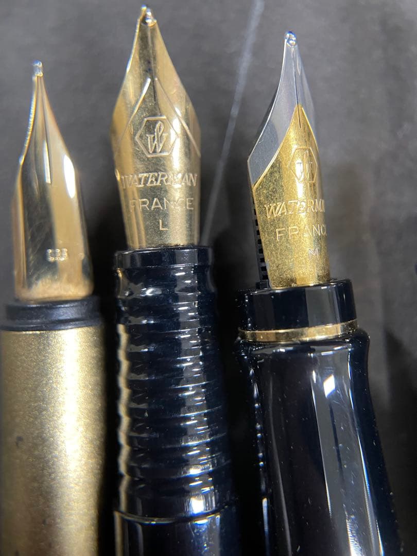 d*3様 MONTLANC Pelikan Waterman 万年筆セット 未使