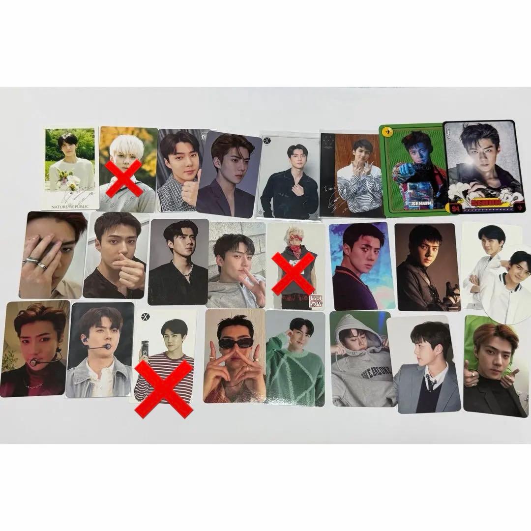 EXO セフン トレカ ステッカー