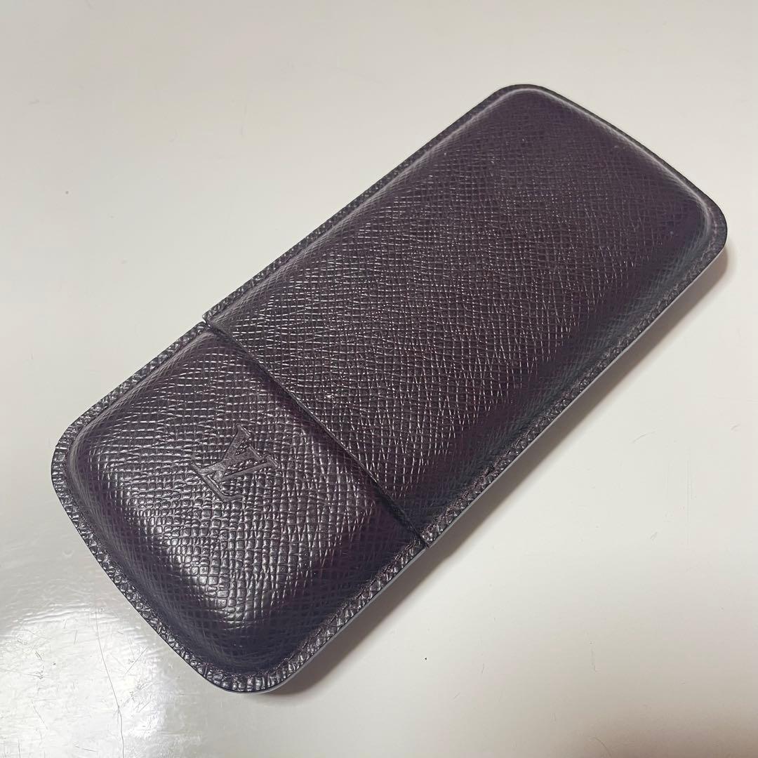 ルイヴィトン タイガ エテュイ3 ロブスト シガーケース シガレット 希少 レア