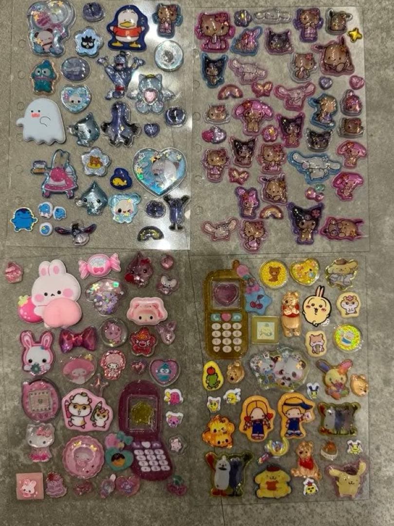 シール帳 完成品 ボンボンドロップシール うるちゅるシール シール帳付き