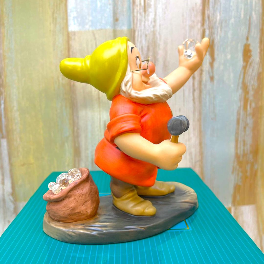 WDCC 白雪姫と七人の小人　ドック Doc 先生 ダイヤ 採掘 フィギュア