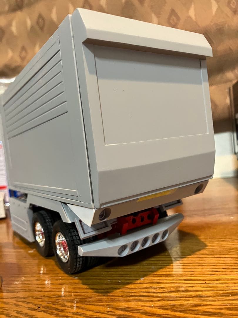 デコトラ、黒色のデカ箱出品、1／32大型ダンプ用