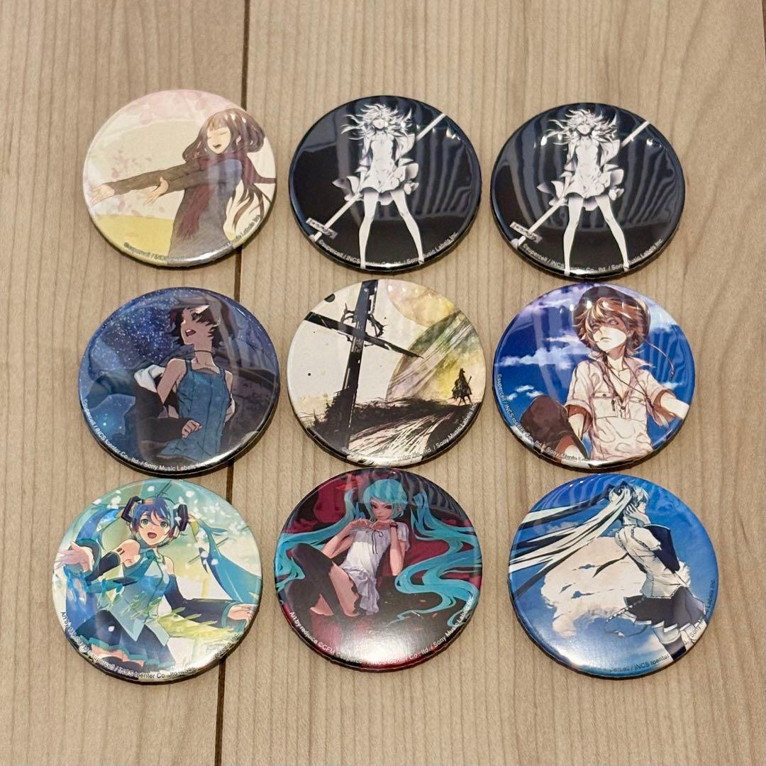 馬*離様 supercell 缶バッジ 9個セット