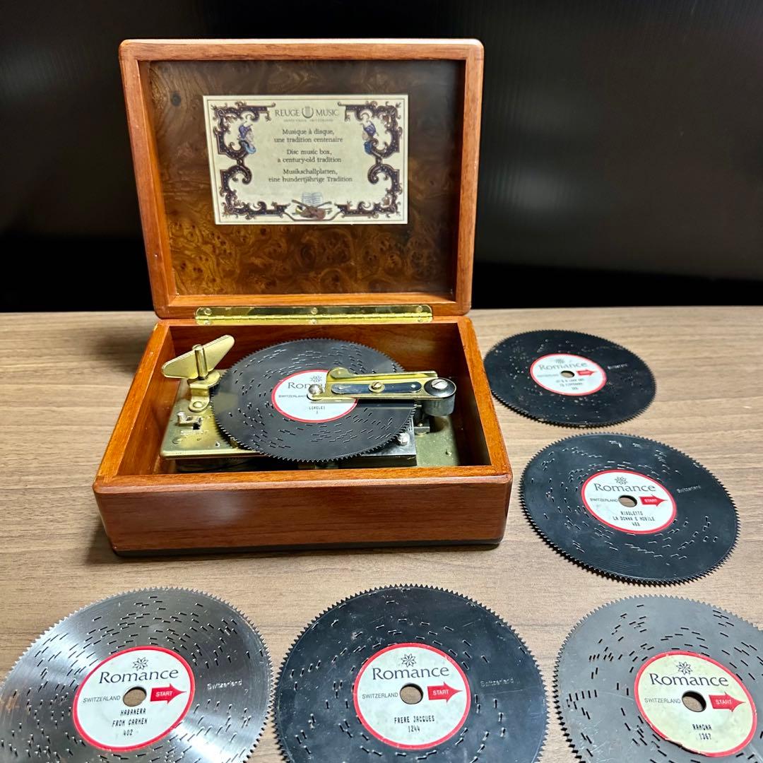 リュージュ ディスク オルゴール　希少