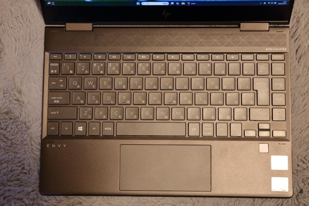 HP ENVY x360 13.3インチノートPC・純正レザーバッグ付き