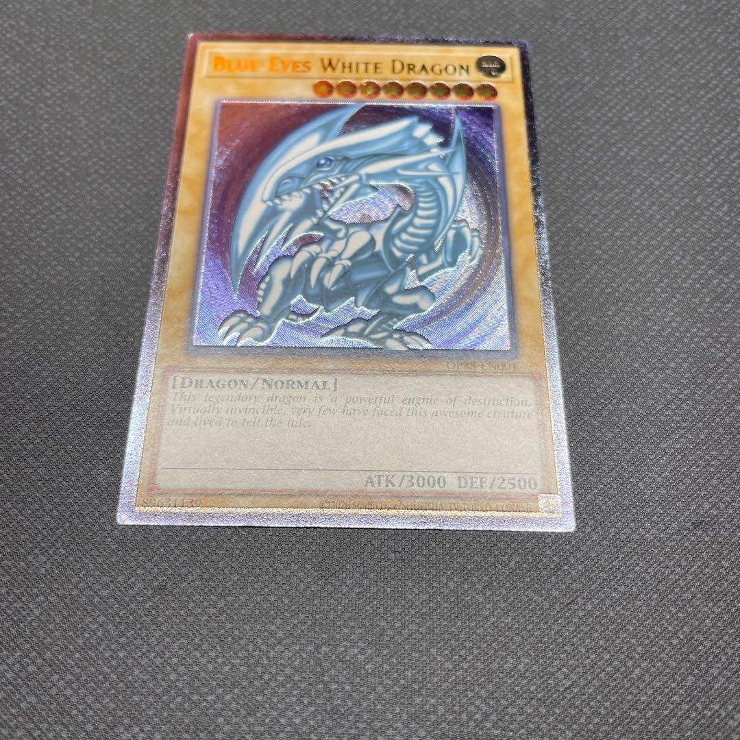 エラー　青眼の白龍　レリーフ　OP28 OTS28 北米版　EU版セット