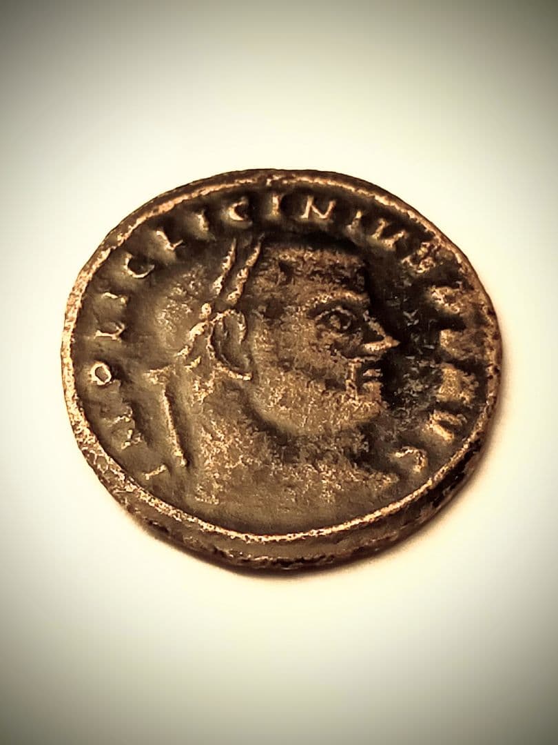 リキニウスⅠ世  古代ローマ 銅貨 アンティーク 20220511b