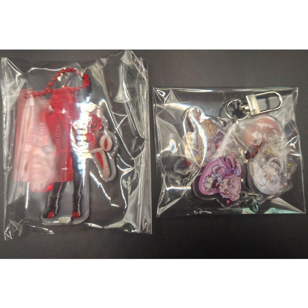 NIKKE レッドフード スタンドキーリング ゆらゆら ロングキーリング