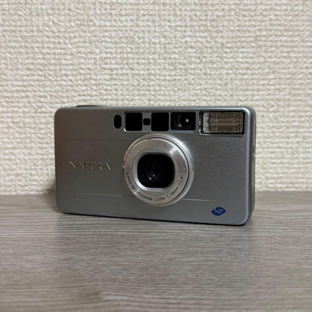 【動作確認済み】フィルムカメラ　FUJI FILM NATURA S アクア